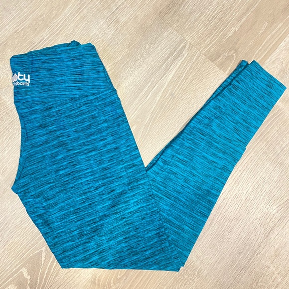 Outside The Lines Teal Legging Booty By Brabants